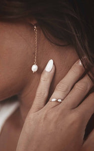 Boucles d'oreilles "Il était une perle"