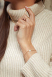 Bracelet Précieuse Pierre de lune Blanche